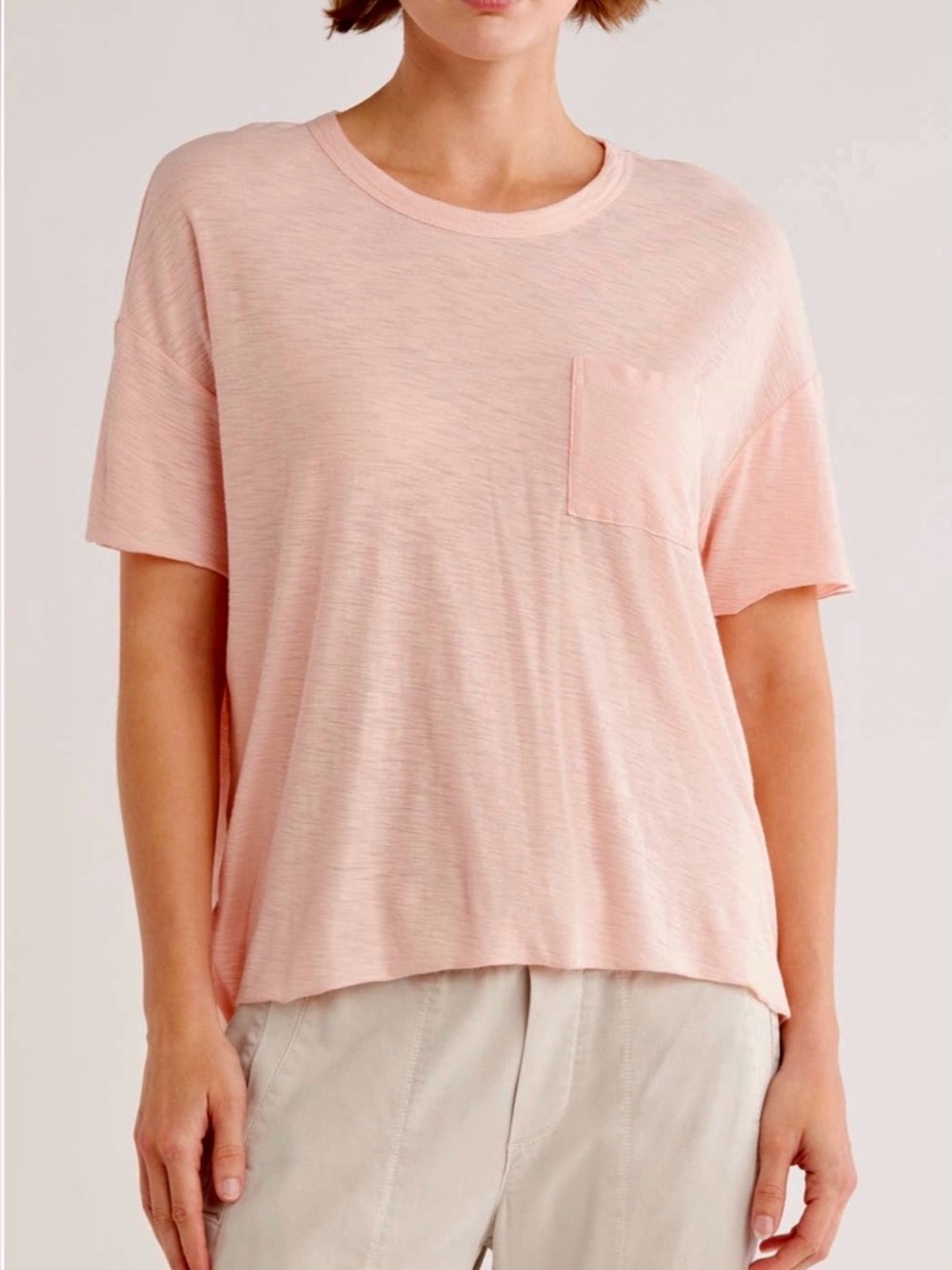 James Perse pocket tee shirt size 1 (small) and size 2 (medium)